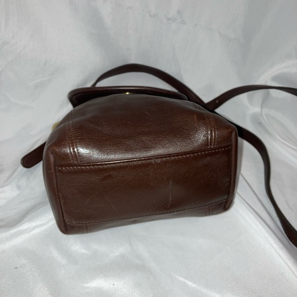 Vintage COACH 4108 Small Soho Leather Handbag Brown Satchel Bag - Picture 9 of 12